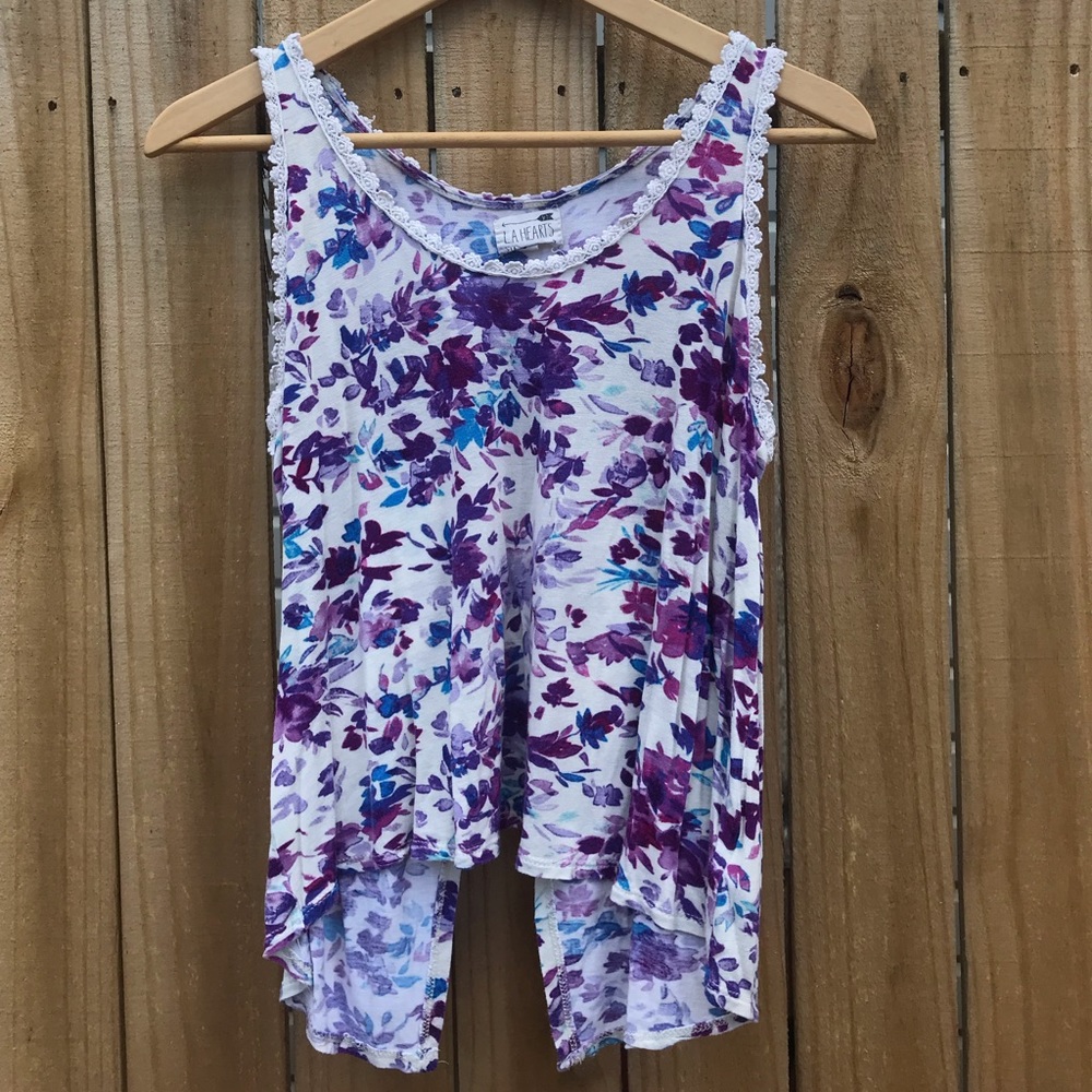 Tank Top with Open Back